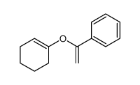 1-(cyclohexen-1-yloxy)ethenylbenzene结构式