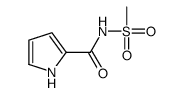 N-methylsulfonyl-1H-pyrrole-2-carboxamide结构式