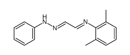 5-(2,6-dimethylphenyl)-1-phenyl-1H-1,2,5-triazapentadiene Structure