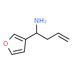 1-(FURAN-3-YL)BUT-3-EN-1-AMINE结构式