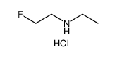 N-ETHYL-2-FLUOROETHANAMINE HYDROCHLORIDE Structure