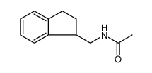 Acetamide,N-(1-indanylmethyl)- (4CI) Structure