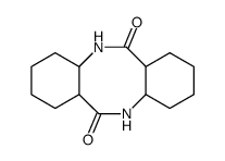 dodecahydro-dibenzo[b,f][1,5]diazocine-6,12-dione Structure