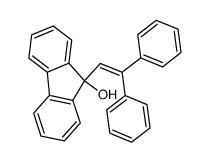 9-(2,2-diphenyl-vinyl)-fluoren-9-ol Structure