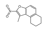 1-methyl-2-nitro-6,7,8,9-tetrahydrobenzo[e][1]benzofuran结构式