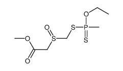 methyl 2-[[ethoxy(methyl)phosphinothioyl]sulfanylmethylsulfinyl]acetate Structure