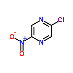 2-Chloro-5-nitropyrazine structure