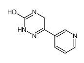 6-pyridin-3-yl-4,5-dihydro-2H-1,2,4-triazin-3-one结构式