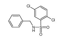 N-benzyl-2,5-dichlorobenzenesulfonamide结构式