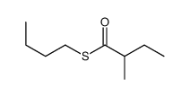 S-butyl 2-methylbutanethioate结构式