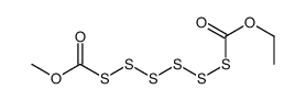 methyl (ethoxycarbonylhexasulfanyl)formate结构式