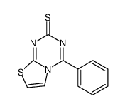 4-phenyl-[1,3]thiazolo[3,2-a][1,3,5]triazine-2-thione Structure
