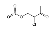 2-Butanone,3-chloro-4-hydroxy-,nitrate (7CI) structure