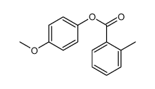 (4-methoxyphenyl) 2-methylbenzoate结构式