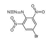 4-Brom-2,6-dinitro-phenylazid结构式