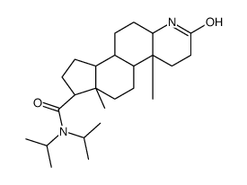 (1S,3aS,3bS,5aR,9aR,9bS,11aS)-9a,11a-dimethyl-7-oxo-N,N-di(propan-2-yl)-1,2,3,3a,3b,4,5,5a,6,8,9,9b,10,11-tetradecahydroindeno[5,4-f]quinoline-1-carboxamide Structure