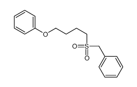 4-phenoxybutylsulfonylmethylbenzene Structure