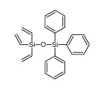 tris(ethenyl)-triphenylsilyloxysilane Structure