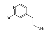 2-(2-Bromo-4-pyridinyl)ethanamine结构式