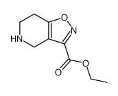 Ethyl 4,5,6,7-tetrahydroisoxazolo[4,5-c]pyridine-3-carboxylate Structure