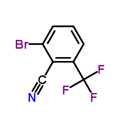 2-Bromo-6-(trifluoromethyl)benzonitrile Structure