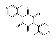 3,6-bis(3-methylpyridin-4-yl)cyclohexane-1,2,4,5-tetrone结构式