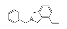 2-苄基-4-乙烯基异吲哚啉结构式