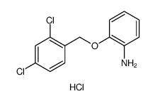 2-(2,4-DICHLOROBENZYLOXY)ANILINE HYDROCHLORIDE结构式