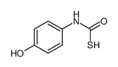 (4-Hydroxyphenyl)carbamothioicacid Structure