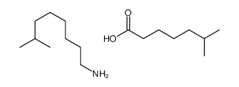 isooctanoic acid, compound with isononylamine (1:1) Structure