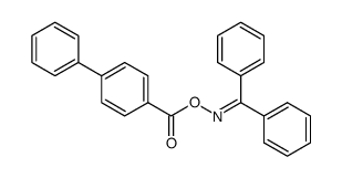 diphenylmethanone O-([1,1'-biphenyl]-4-carbonyl) oxime Structure