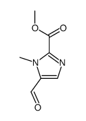 methyl 5-formyl-1-methylimidazole-2-carboxylate结构式