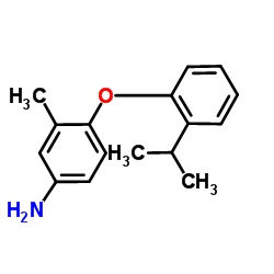 4-(2-Isopropylphenoxy)-3-methylaniline Structure