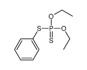 diethoxy-phenylsulfanyl-sulfanylidene-λ5-phosphane Structure