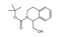 1-Hydroxymethyl-3,4-dihydro-1H-isoquinoline-2-carboxylic acid tert-butyl ester Structure