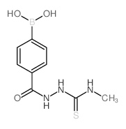 4-[2-(甲基硫代氨甲酰基)肼基羰基]苯硼酸图片