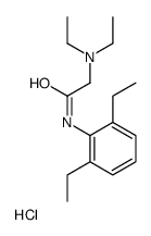 [2-(2,6-diethylanilino)-2-oxoethyl]-diethylazanium,chloride结构式