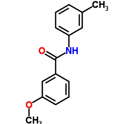3-Methoxy-N-(3-methylphenyl)benzamide结构式