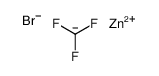 bromozinc(1+),trifluoromethane结构式