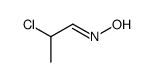 1-chloro-1-methyl-2-(hydroxyimino)ethane Structure