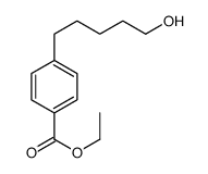 ethyl 4-(5-hydroxypentyl)benzoate Structure