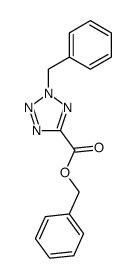 benzyl 2-benzyltetrazole-5-carboxylate Structure