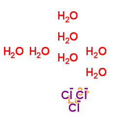 lanthanum chloride heptahydrate Structure