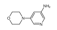 5-morpholinopyridine-3-amine Structure