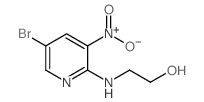 2-(5-溴-3-硝基吡啶-2-基氨基)乙醇图片