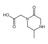 2-(5-methyl-2-oxopiperazin-1-yl)acetic acid结构式