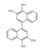3.4.3'.4'-Tetrahydroxy-[1.1']binaphthyl结构式
