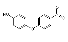 4-(2-methyl-4-nitrophenoxy)phenol Structure