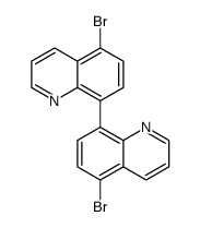 5,5'-dibromo-8,8'-biquinoline Structure