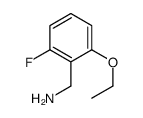 (2-ethoxy-6-fluorophenyl)methanamine structure